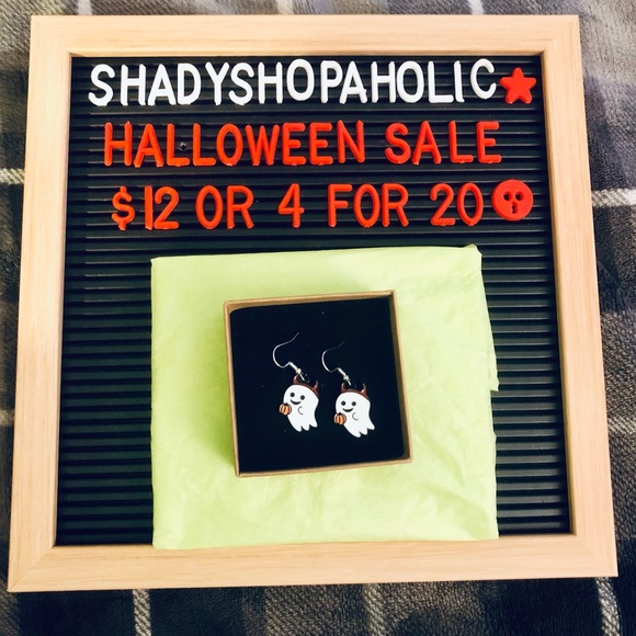 ๐ 4 for $20 ๐ Little Devil Ghosts Earrings